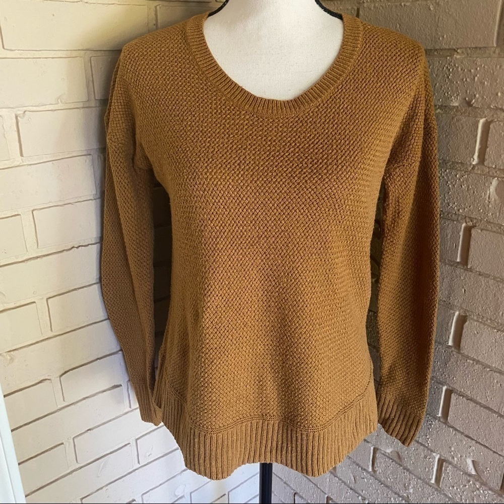 MADEWELL Slouchy Cozy Knit Sweater Box Weave